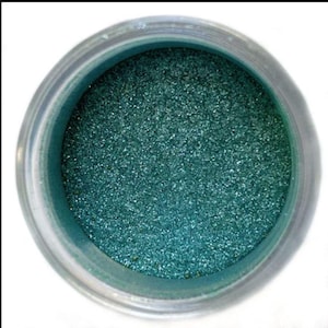 Teal - Ocean Green Luster Dust 2 grams - Cake Decorating Dusts Gum Paste DP-24