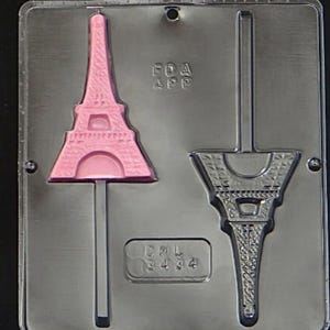 Chocoladesnoepvorm Eiffeltoren: lolly 3434