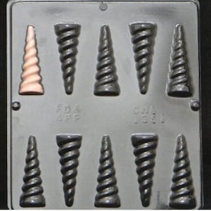 Unicorn Horn Chocolate Candy Mold 1351