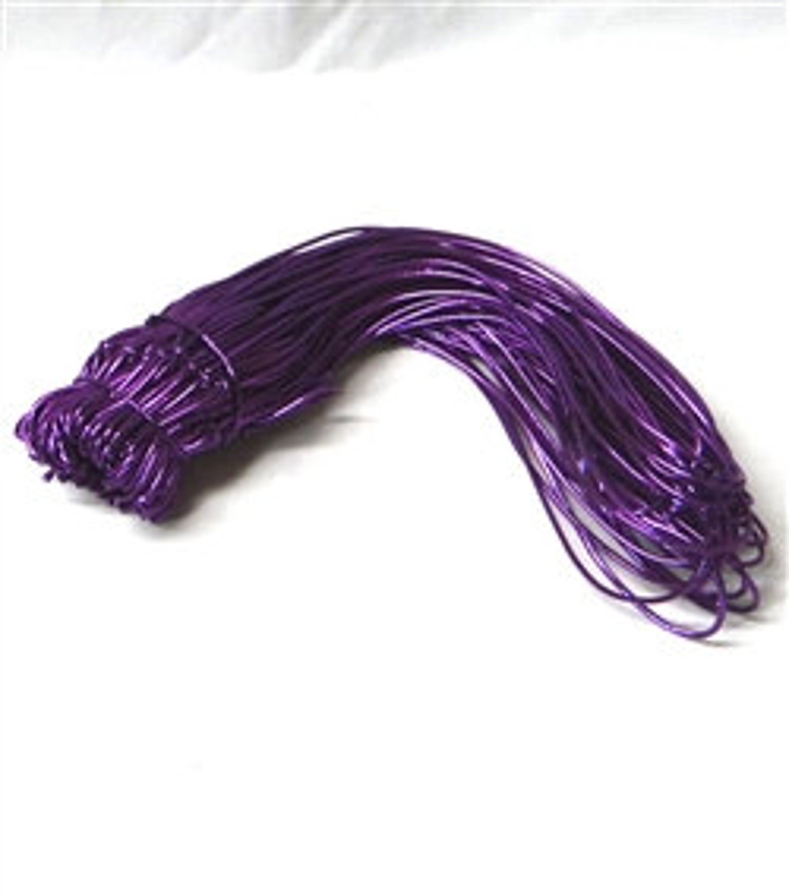 FREE SHIP in USA Purple Stretch Loops 8" 10" 19" for 1 Lb. & 1/2 Lb ...