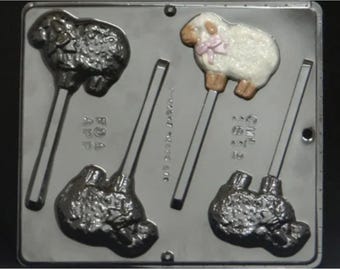 Grandmama's Goodies S121 Ballerina Dress Lollipop Chocolate/Soap Mold – Food Grade PETG Plastic, USA Made