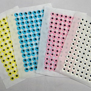 Free Ship! Edible Icing Royal Eyes Cake Candy Cookie Decorations  7/16&quot; Size!