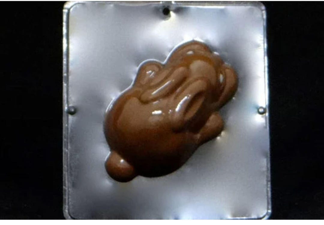 6″ Bunny Top View Chocolate Candy Mold – Easter Candy Making – 810
