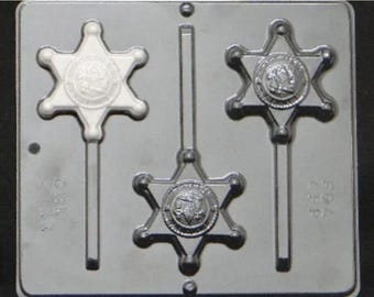 Gloeiende Neon Politie Badge Pictogram Geïsoleerd Op Bakstenen Muur Achtergrond Sheriff Badge