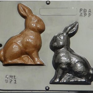 Bunny Assembly Chocolate Candy Mold 871