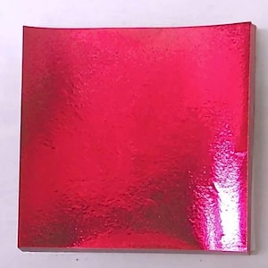 Fuchsia Candy Foil Wrappers Confectionery Foil 125 or 500 count assorted sizes