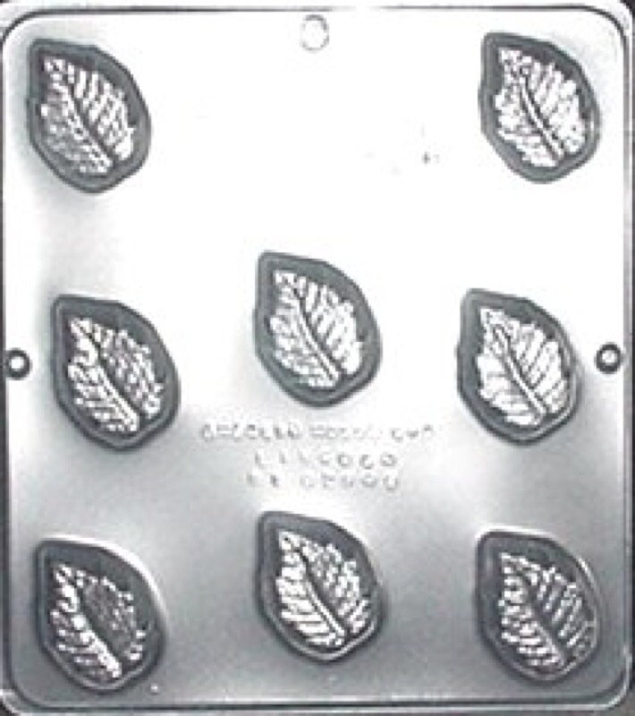 Leaf Candy Mold for Chocolate Candy Making 178 Etsy