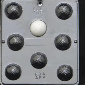Golf Ball Chocolate Candy Mold 305