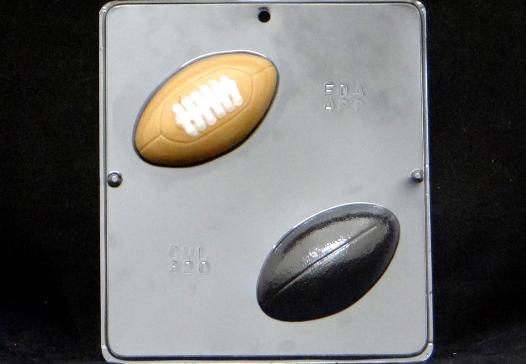 Football Assembly Chocolate Candy Mold 320 Etsy