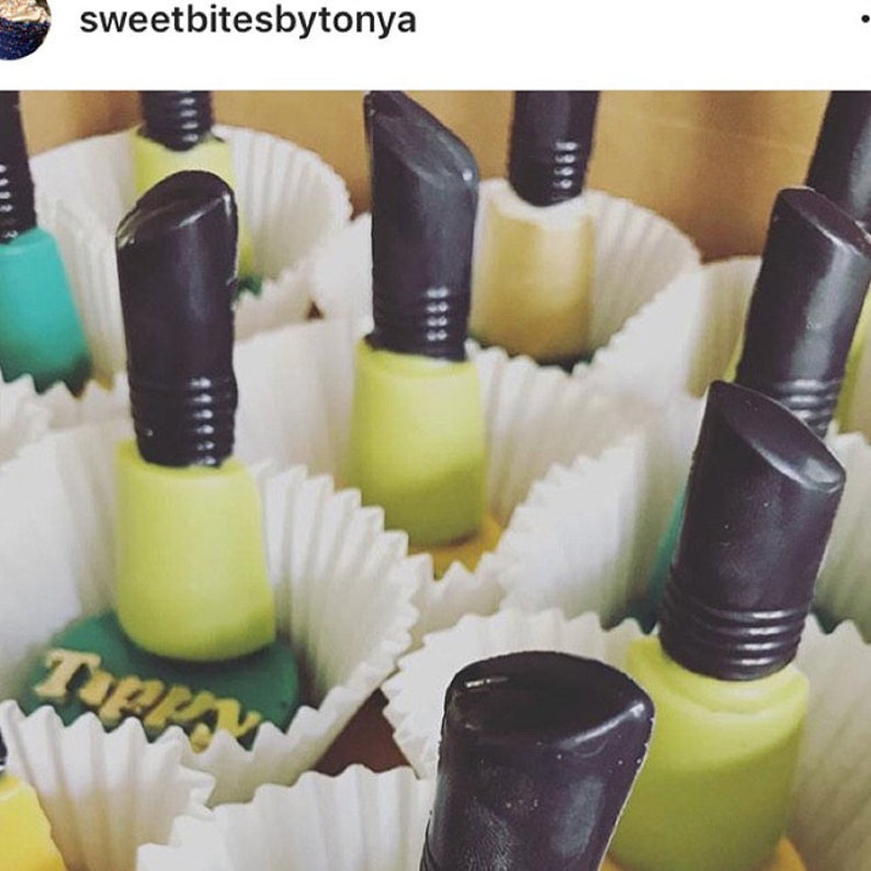 Nail Polish Chocolate Candy Mold 1302 Etsy