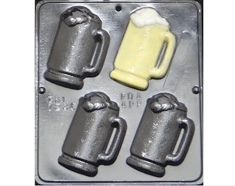 Beer Mug Medium Chocolate Candy Mold 1236