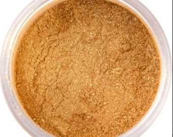 Old Gold Pharaohs Gold Luster Dust 2 grams - Cake Decorating Dusts Gum Paste DP-03