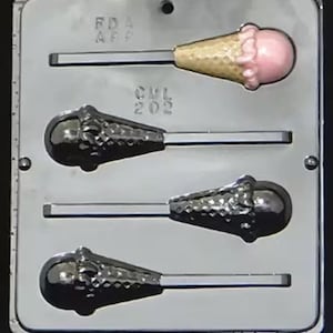Eistüte Lollipop Schokoladenform 202