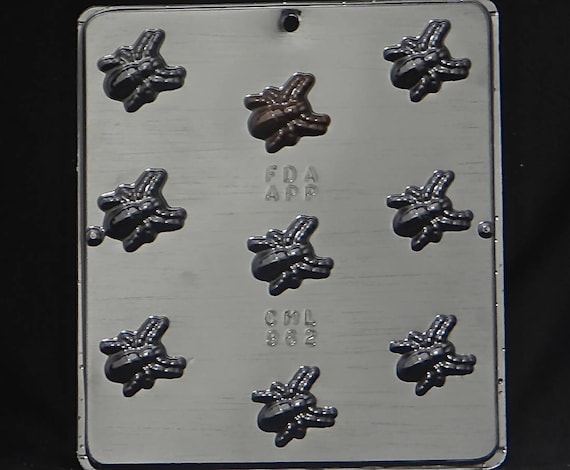 Spider Bite Size Pieces Chocolate Candy Mold Halloween 962 Etsy