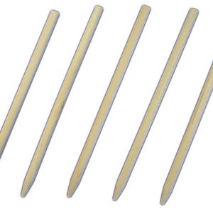 FREE SHIP-USA 50 or 100 Apple Sticks Wood Skewers Corn Dog Sticks SemiPointed Assorted Quantity 6&quot;x 1/4