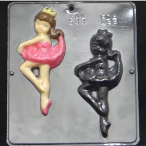 Ballerina Chocolate Candy Mold 533