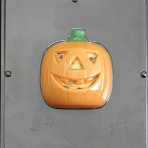 Large Jack O Lantern Pumpkin Chocolate Candy Mold 970A