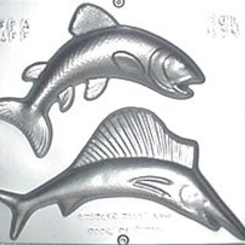Bass Fish Lollipop Chocolate Candy Mold 3335 Etsy