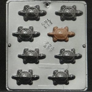 Medium Turtle Candy Mold for Chocolate Candy Making 111