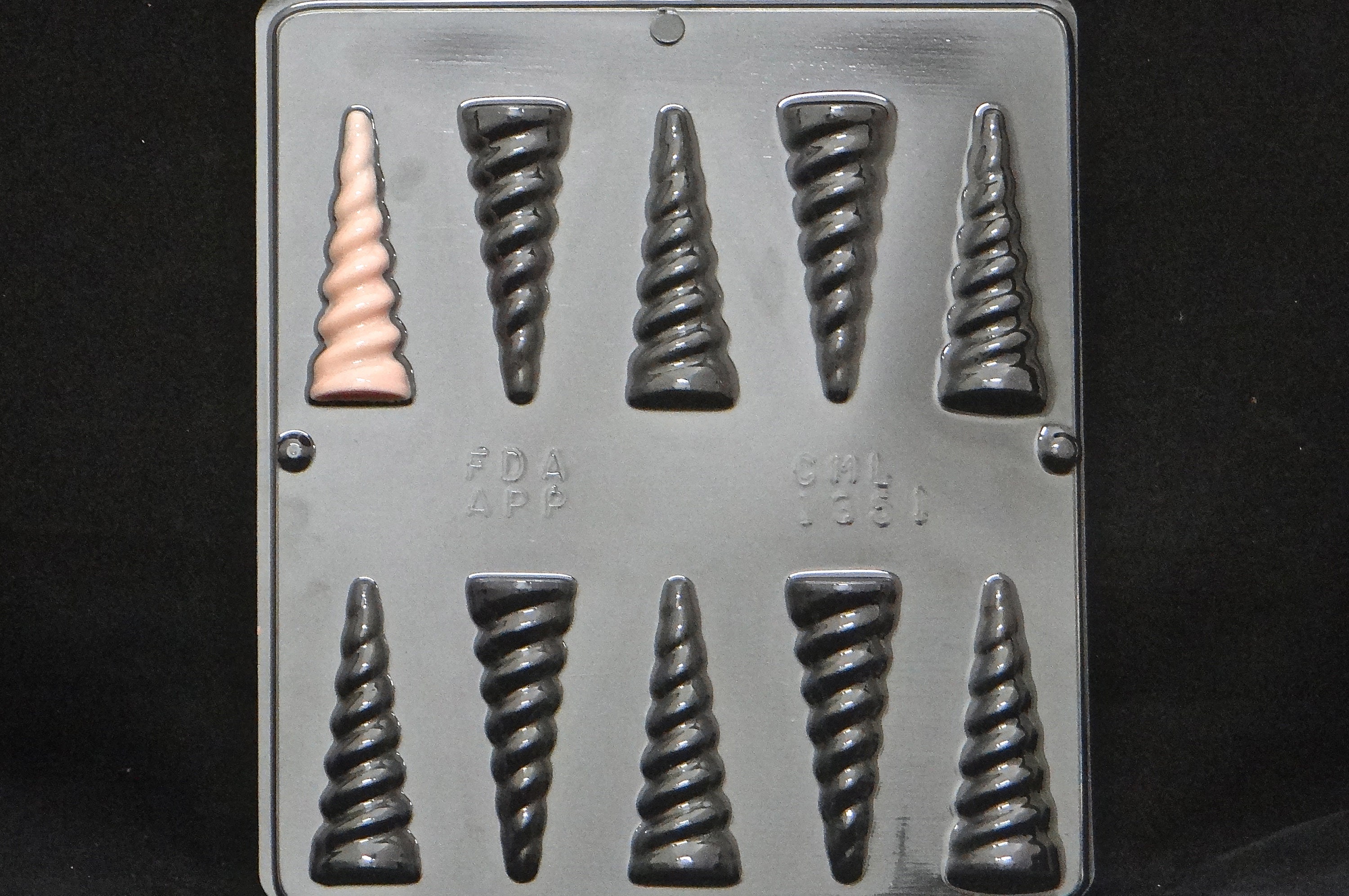 Unicorn Horn Chocolate Candy Mold 1351