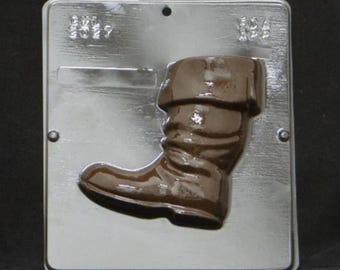 Santa's Boot Facing Left Chocolate Candy Mold Christmas 2027