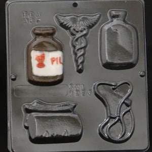 Doctor Medical Assortment Chocolate Candy Mold 1256