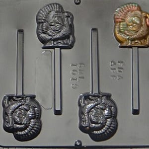 Turkey Lollipop Chocolate Candy Mold Thanksgiving 1019