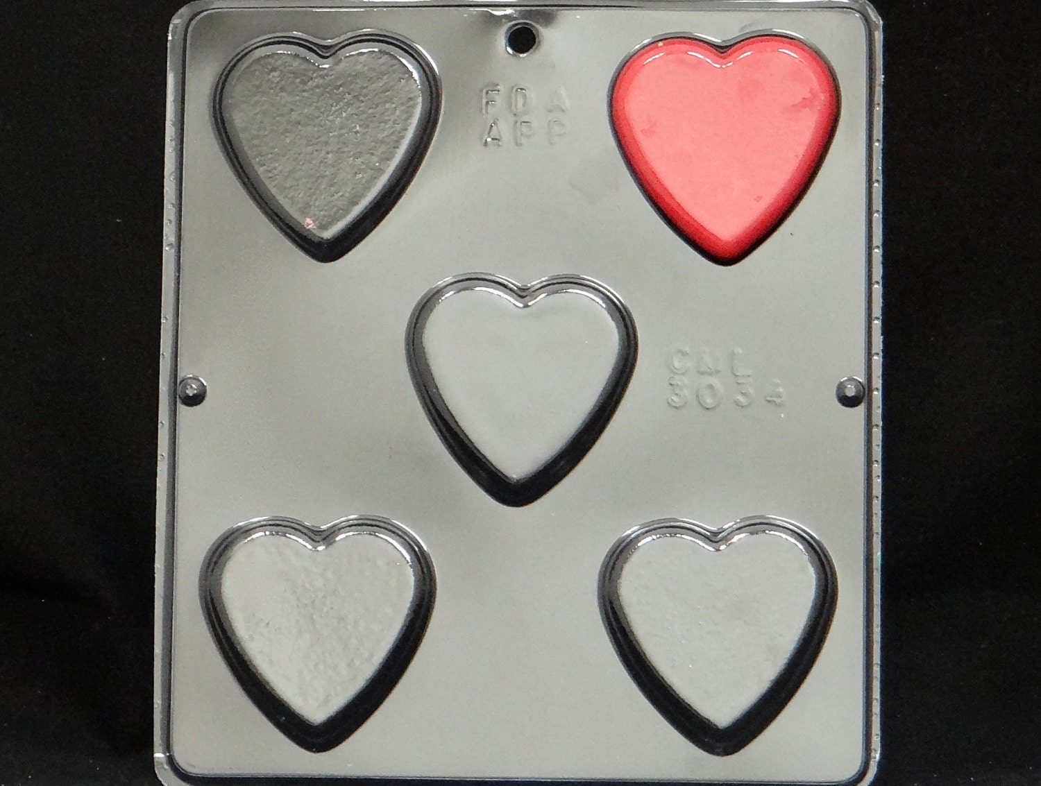 Valentines Day Love Heart Chocolate Candy Mold Valentines Day Love Heart Chocolate Candy Mold