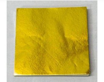 Gold Candy Foil Wrappers Confectionery Foil 125/500 count assorted sizes