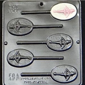 Ballerina Lollipop Chocolate Candy Mold 251