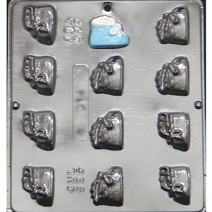 Baby Booties Chocolate Candy Mold 625