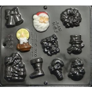 Christmas Assortment Chocolate Candy Mold Christmas 2011