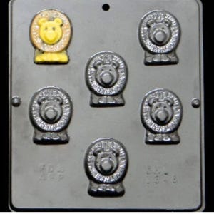 Baby Lion Bite Size Chocolate Candy Mold 1348 baby shower favor
