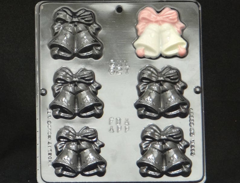 Wedding Bells Chocolate Candy Mold Wedding Shower 621 Etsy