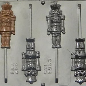 Nutcracker Lollipop Chocolate Candy Mold Christmas 2055