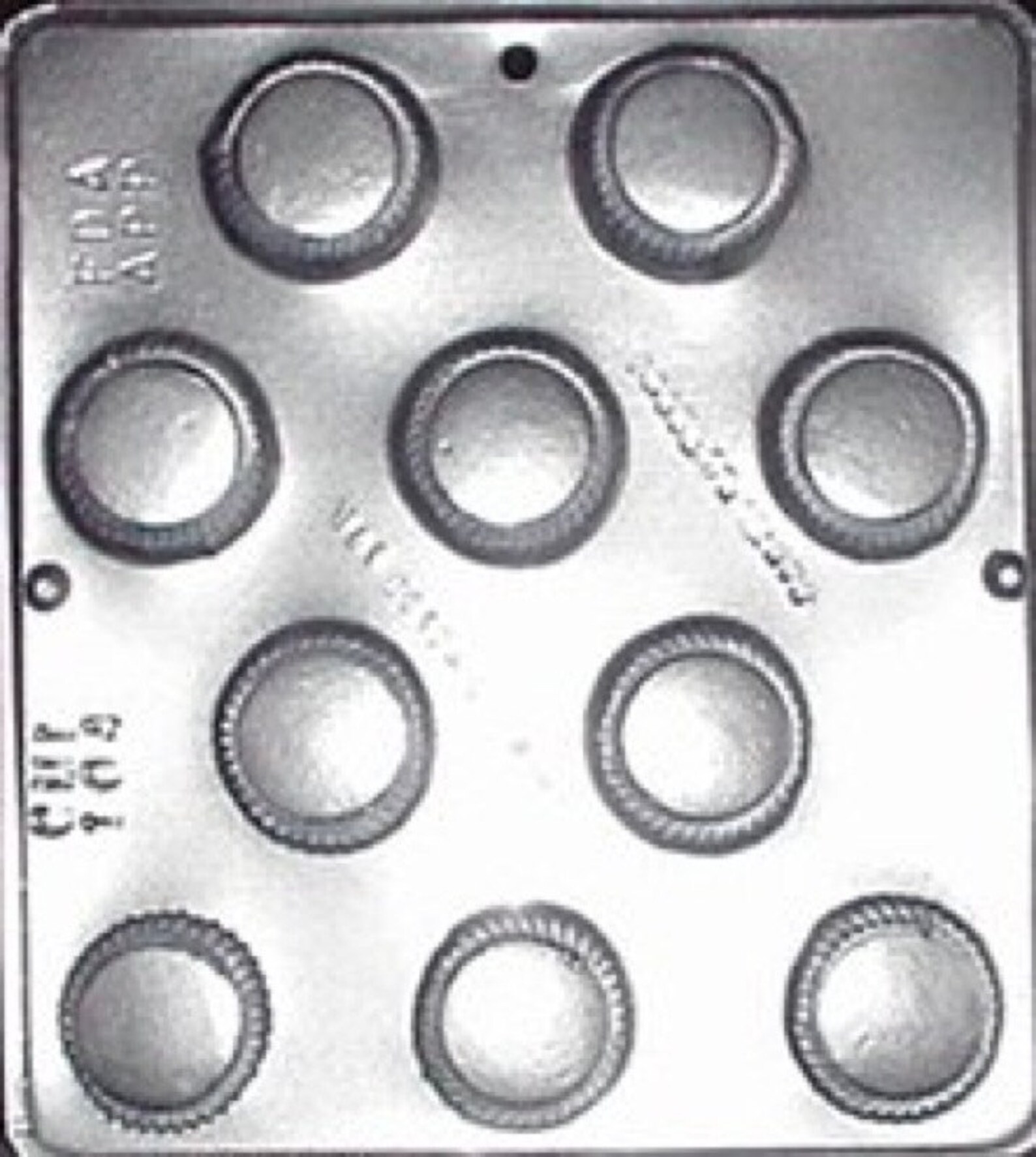 Medium Peanut Butter Cup Candy Mold for Chocolate Candy Making Etsy