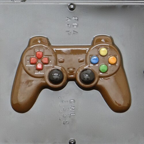 M216 Chocolate Novelty Mold Game Controller Etsy