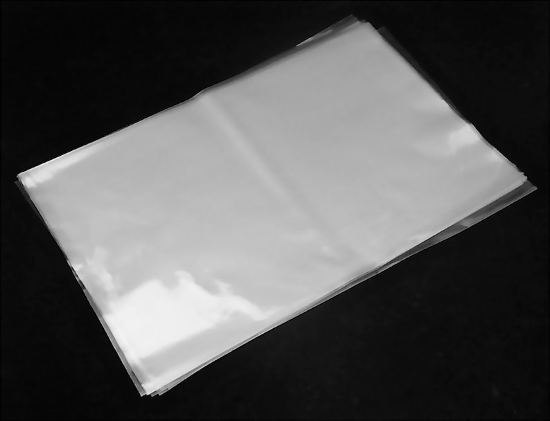 25 Count of Clear Plastic Bags 10 X 16 Etsy