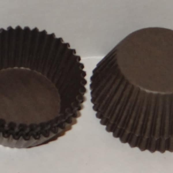 FREE SHIP! Brown Candy Cups Candy Making Supplies Size # 5