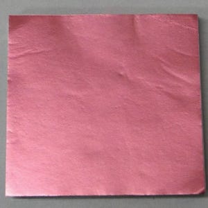 Dull Light Pink Candy Foil Wrappers Confectionery Foil 125 or 500 count