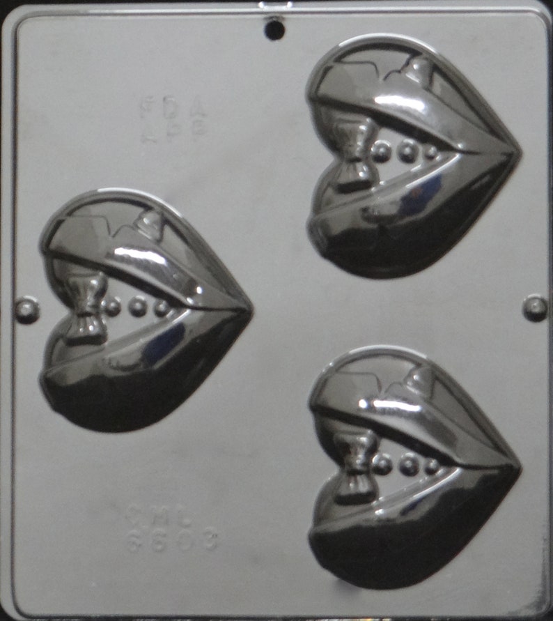 Groom Heart Chocolate Candy Mold Wedding / Bridal Shower Favor Etsy