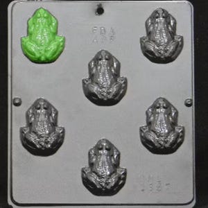 Frog Chocolate Candy Mold 1357 Realistic Life Like