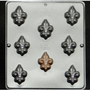 Scout Fleur de Lis Candy Mold for Chocolate Candy Making 188