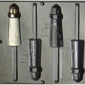 Lighthouse Lollipop Chocolate Candy Mold 3352