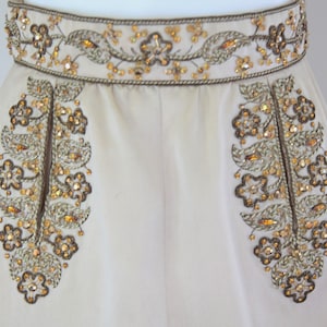 Excellent Condition Vintage PIERRE BALMAIN Skirt-1960&#39;s Designer Paris Couture
