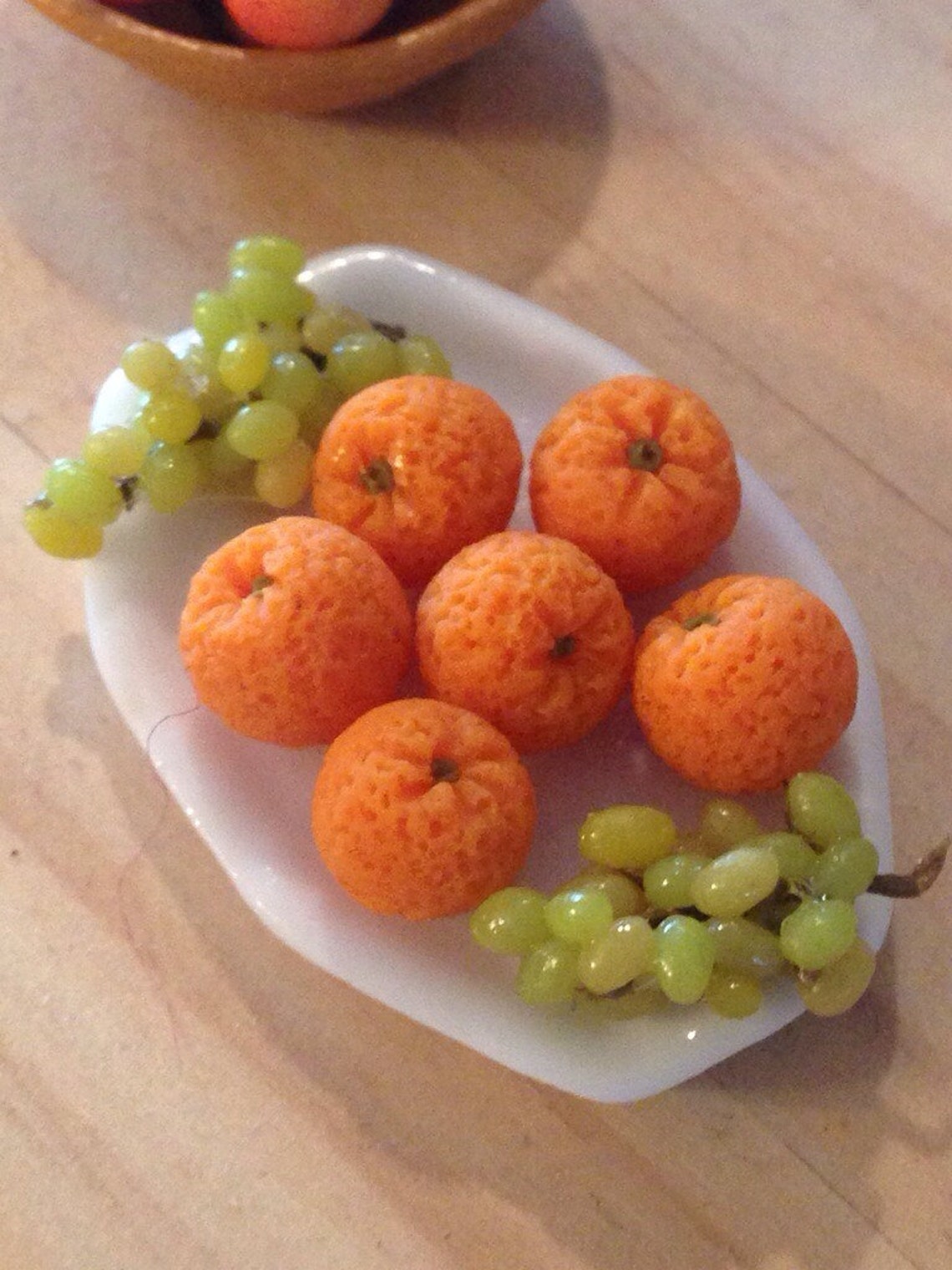 Dollhouse Miniature Oranges 12th Scale Miniature Food Etsy Canada
