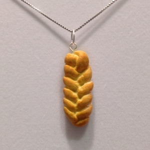 Jewish Challah Charm - Polymer Clay Miniature Food