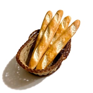 Puppenhaus Miniatur Französisches Baguette - Miniaturessen