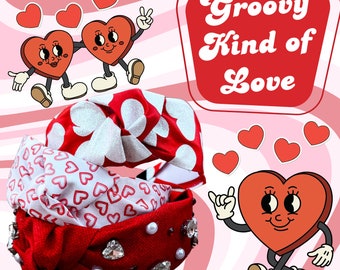 Groovy Kind of Love Valentine’s Knotted Headband Collection