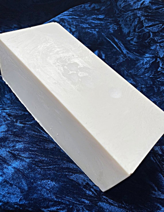 Pure Coconut Oil Soap, Full Loaf, Full batch of natural soap, Cleaning soap, used for home cleaning, dye free, scent free, many uses